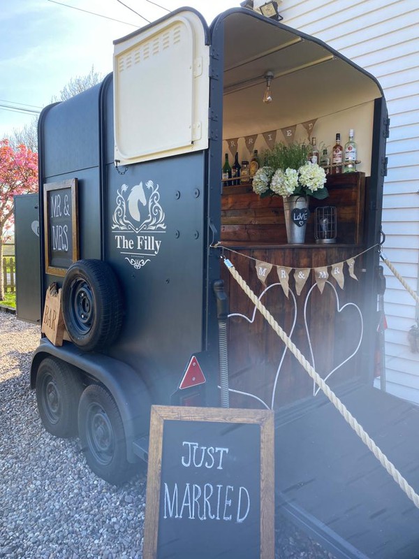 Second hand bar trailer for sale