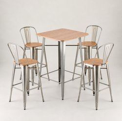 Bar Stool And Table Set