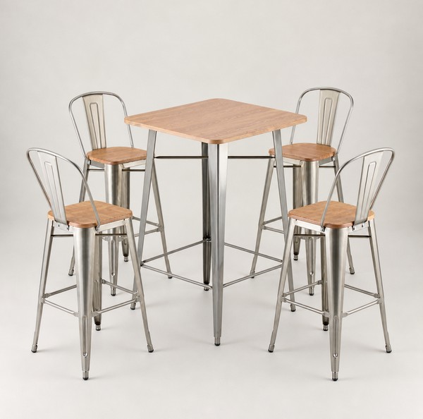 Bar Stool And Table Set