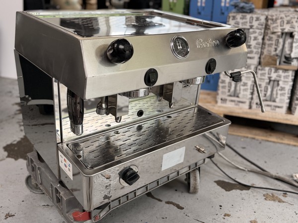 Stainless steel 2 group machine Stainless steel 2 group machine