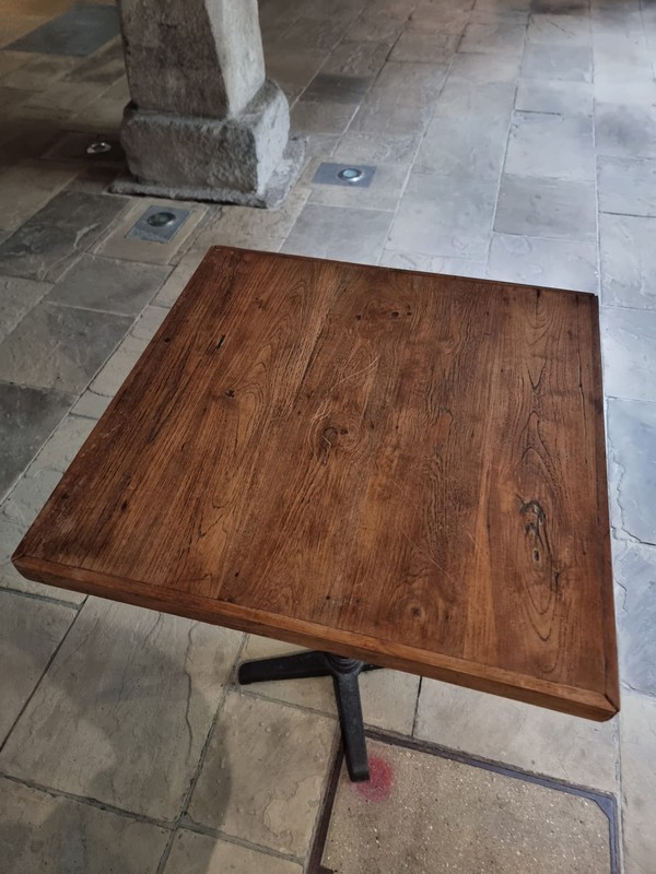 Wooden poseur tables Wooden poseur tables