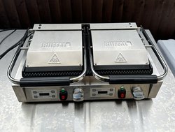 3x Buffalo Double Contact Grill For Sale