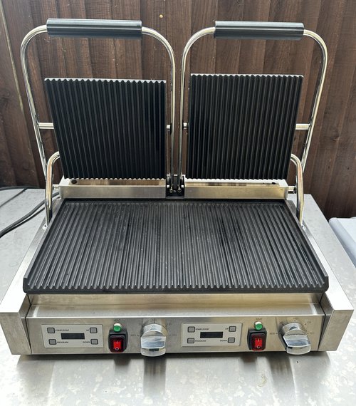 Second Hand Buffalo Double Contact Grill