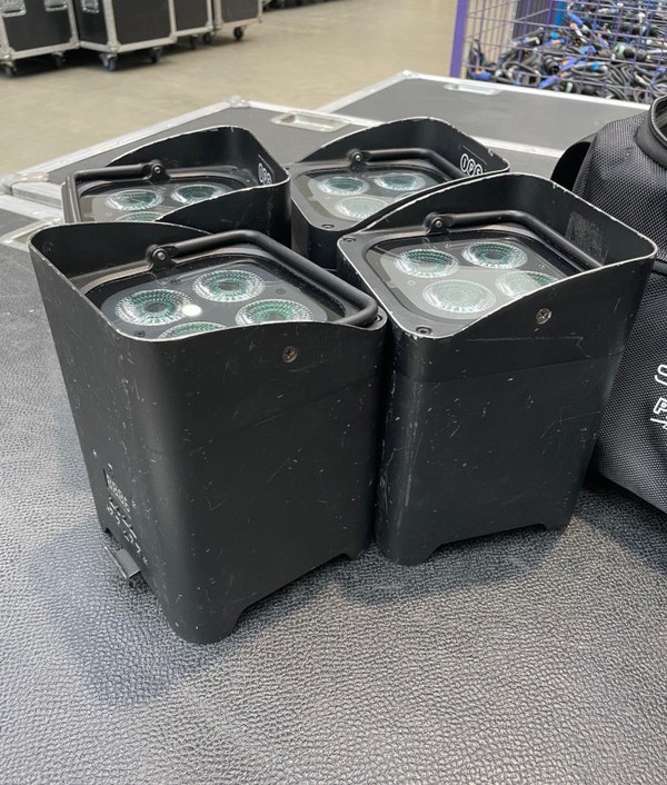 Second Hand Prolights Wireless Uplighters