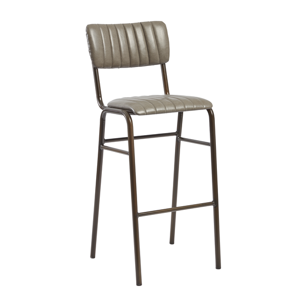 Vintage Style Grey High Bar Chair Vintage Style Grey High Bar Chair