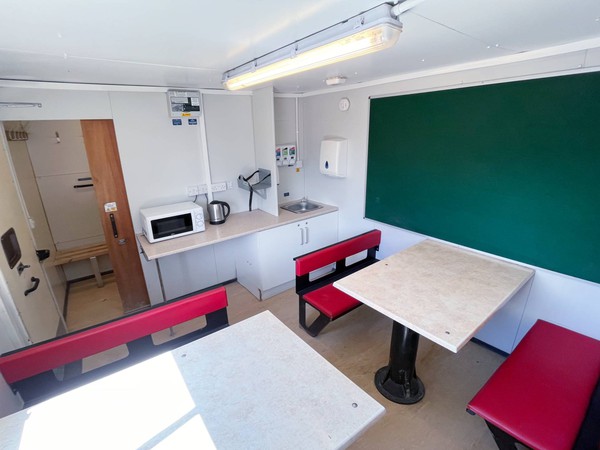 Building site welfare cabin