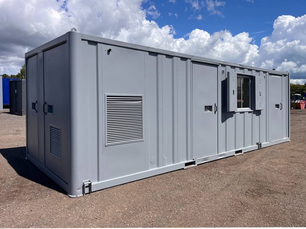 Steel anti vandal cabin