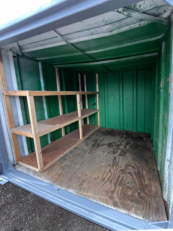 Building site tool storage Building site tool storage