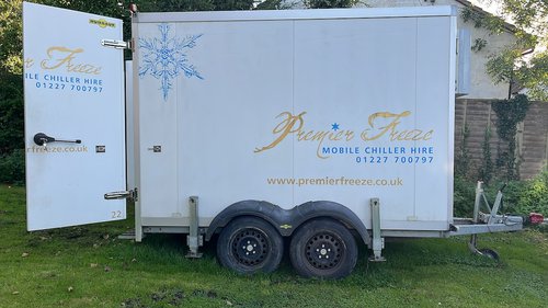 Humbaur Twin Axle Chiller Trailer