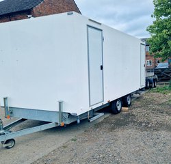3 + 1 GigLoo toilet trailer for sale