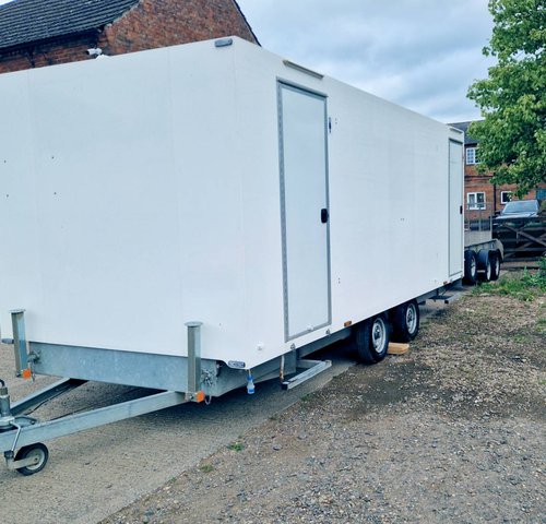3 + 1 GigLoo toilet trailer for sale