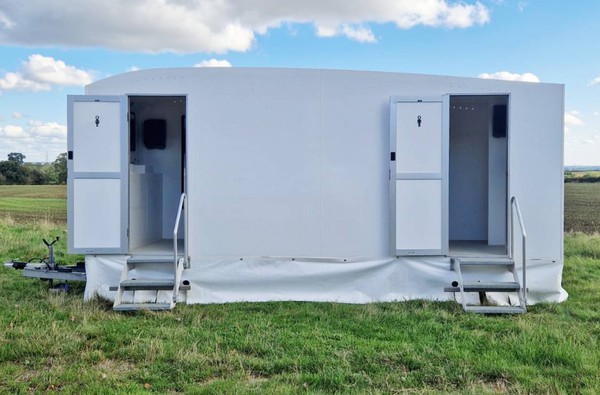 2+1 toilet trailer for sale