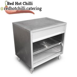 0.9m Stainless Steel Cupboard