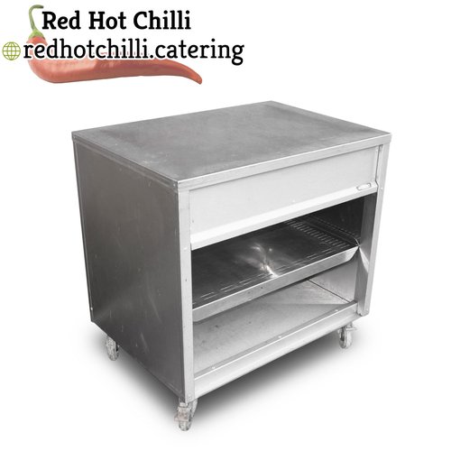0.9m Stainless Steel Cupboard