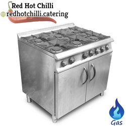 Moorwood Vulcan 6 Burner Oven Range