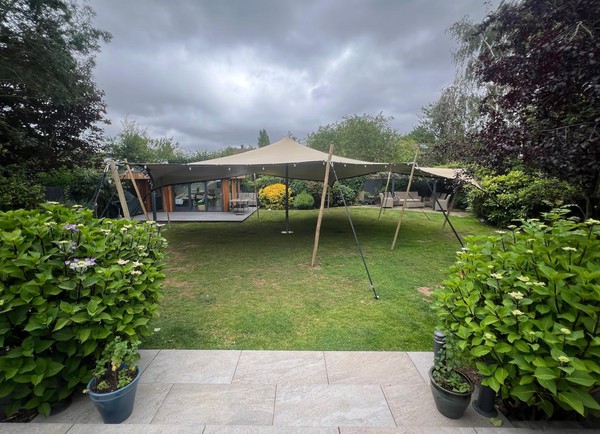 Second Hand 8.5m x 10m Stretch Tent Second Hand 8.5m x 10m Stretch Tent