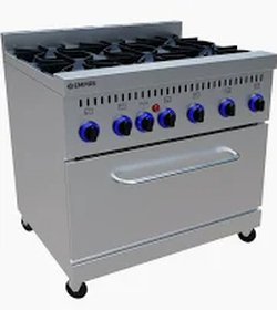 Empire 6-Ring Mains Gas Range Cooker