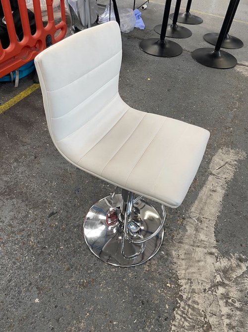 Cream Tornado Bar Stool