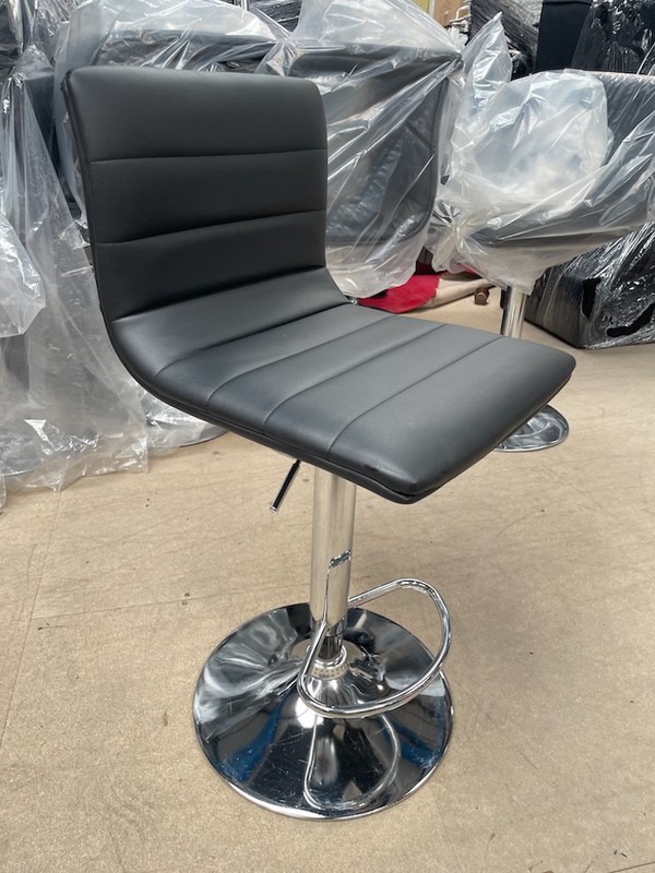 Black Tornado Bar Stool