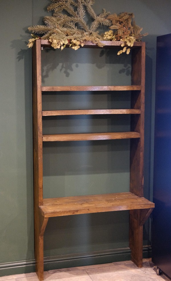 Second Hand 4 Piece Wooden Shelving Unit Second Hand 4 Piece Wooden Shelving Unit