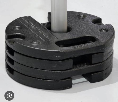 12.5kg Steel Stacking Gazebo Leg Weights