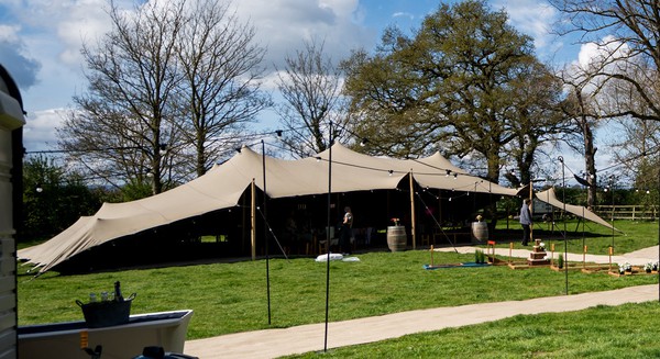 Second Hand Nomadik 20m x 15m Stretch Tent