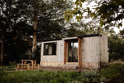 Woodland log cabin for sale