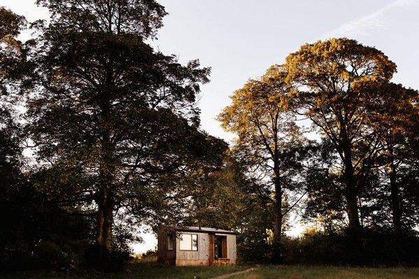 Woodland log cabin for sale