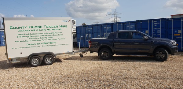 Fridge trailer ideal for caterers Fridge trailer ideal for caterers