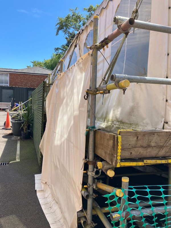 Used marquee 9m x 15m (3m bays)