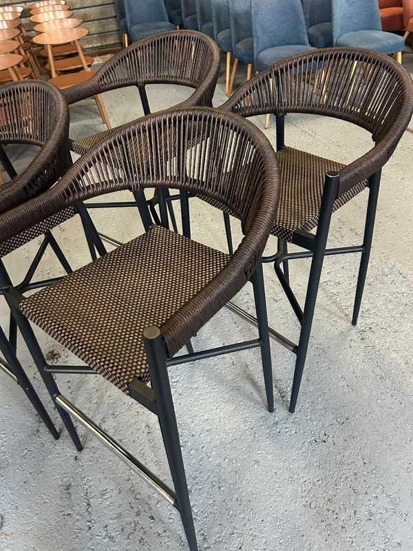 Wicker out door bar stools for sale Wicker out door bar stools for sale