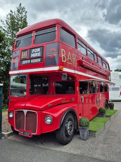 Big Red Routemaster Bus Bar for sale