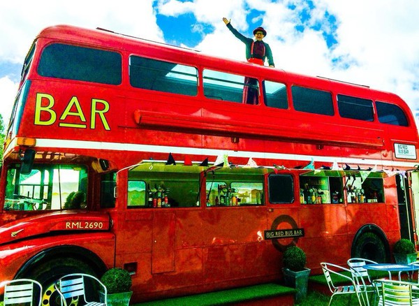 Red double decker bar bus for sale Red double decker bar bus for sale