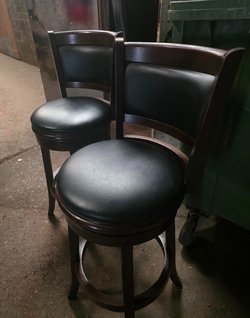 2x Tall Bar Stools For Sale