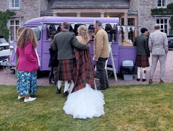 Wedding coffee trailer for sale