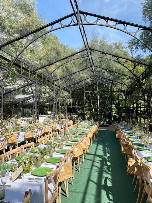16m x 24m Glass Orangery Marquee For Sale