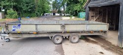 Ifor Williams drop side trailer for sale