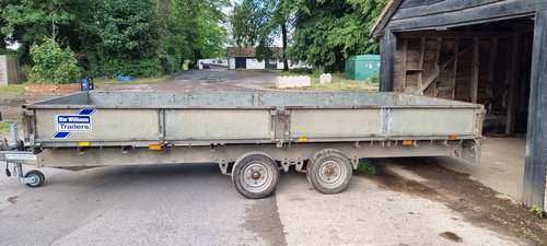 Ifor Williams drop side trailer for sale