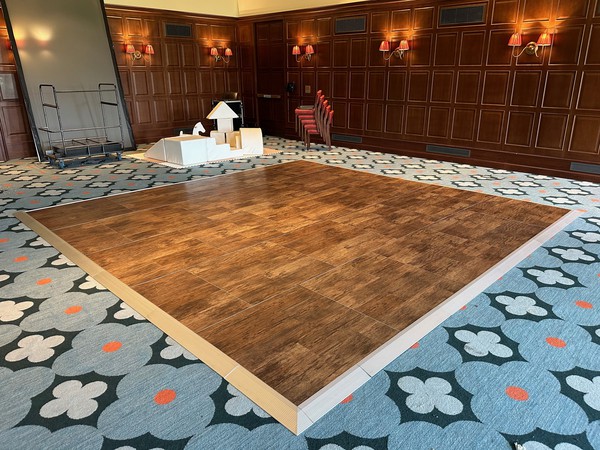 Portable Floor Maker 'Multilok' 15ft x 15ft Dance Floor Portable Floor Maker 'Multilok' 15ft x 15ft Dance Floor