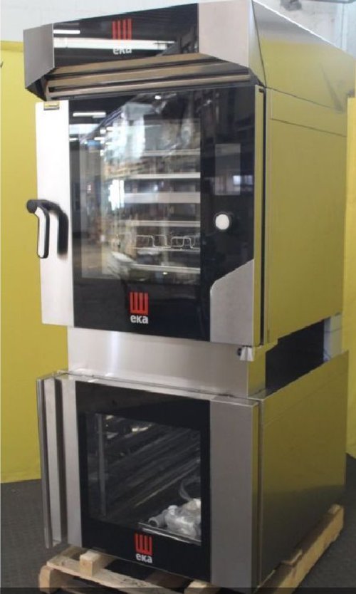 Combi oven with prover