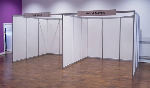 3m x 3m trade fair stands