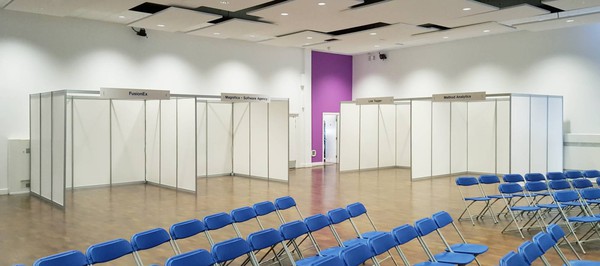 3m x 3m shell scheme / stands