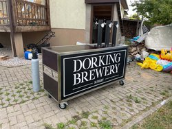 Unique Mobile Beer Bar on Wheels