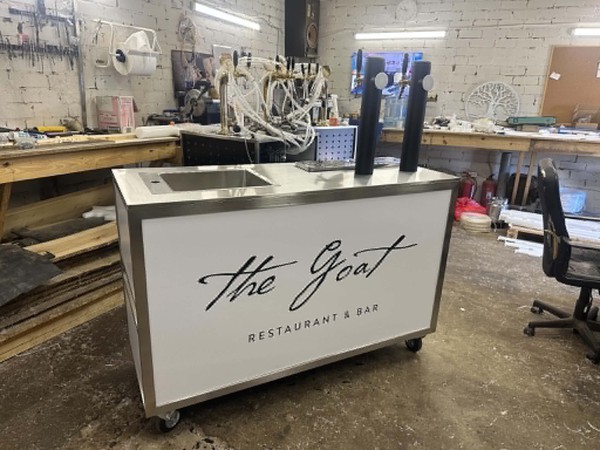 Mobile Beer Bar on Wheels