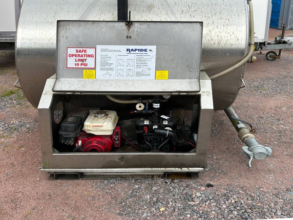 Rapide Stainless Steel Tank with honda engine