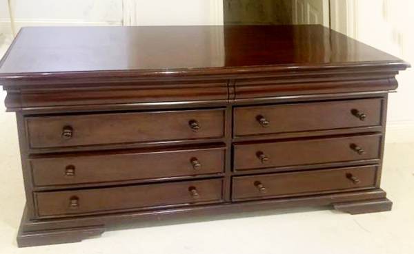 six draw chest of drawers