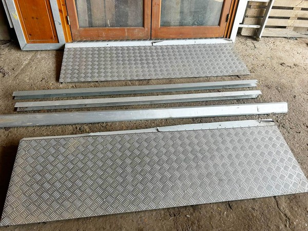 Aluminium ramp