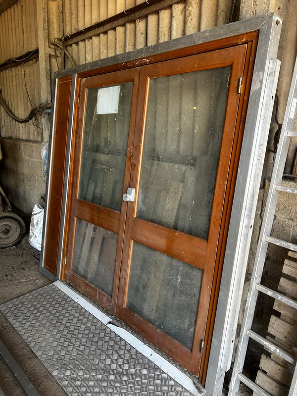Marquee doors