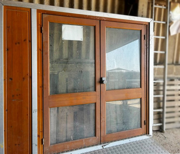 Used marquee doors