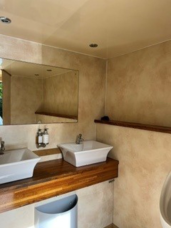 Second hand toilet trailer